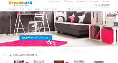 Desktop Screenshot of dywanoland.pl